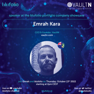 Introducing confirmed speaker from VaultN : Emrah Kara